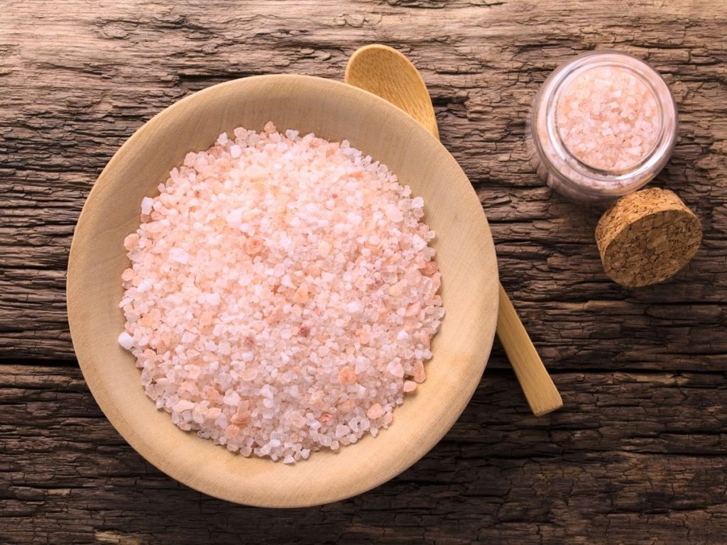 le sel rose de l'himalaya