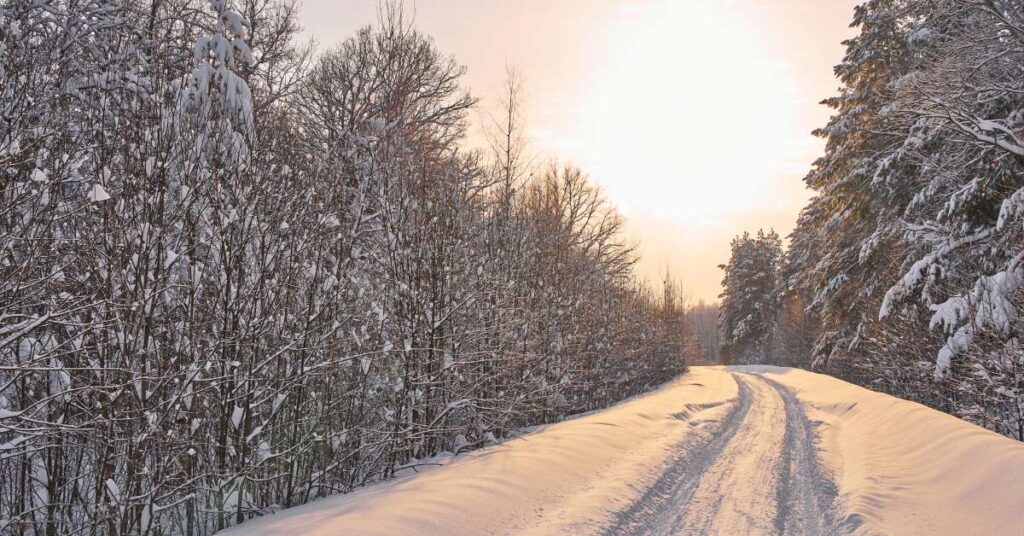 Crampons course hiver