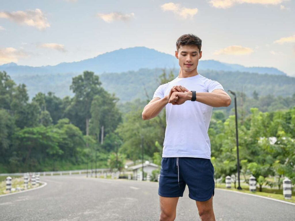 Fréquence cardiaque pendant le jogging