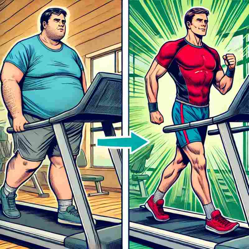 Walking on a Treadmill