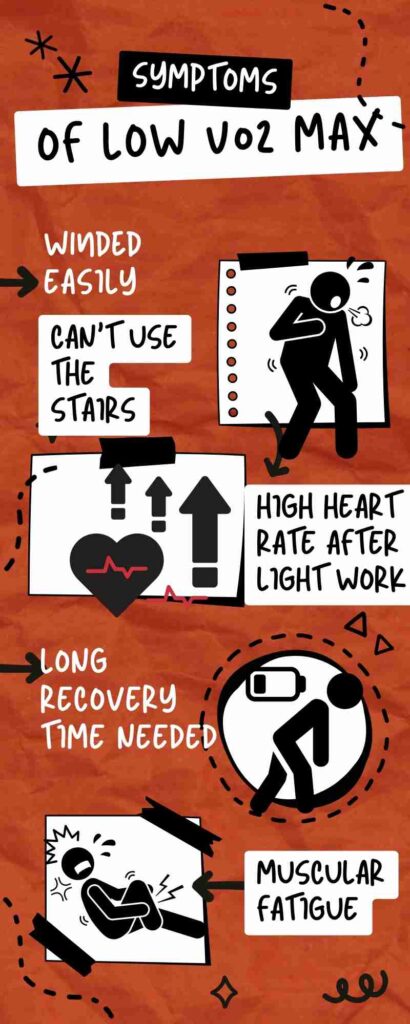 Low VO2 max symptoms